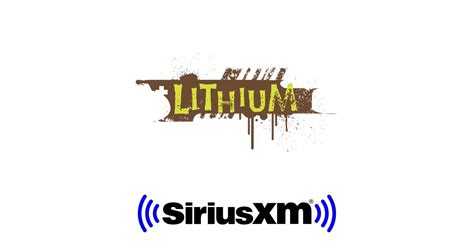 lithium sirius|www siriusxm lithium.